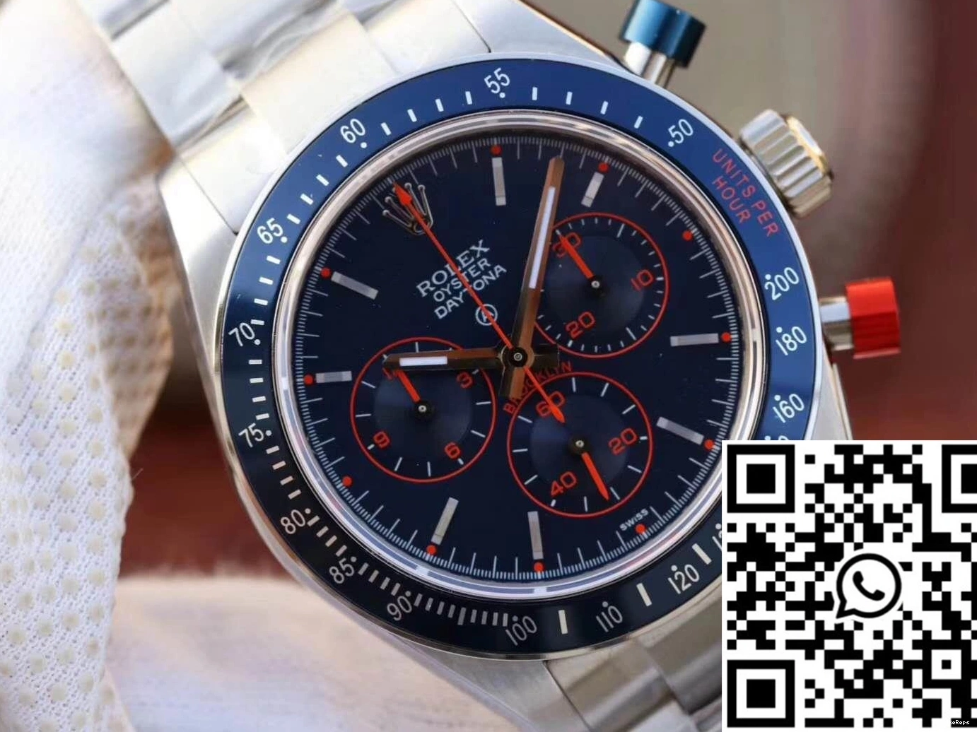 BP Factory Daytona Dial Rolex Blue Cosmograph 0329